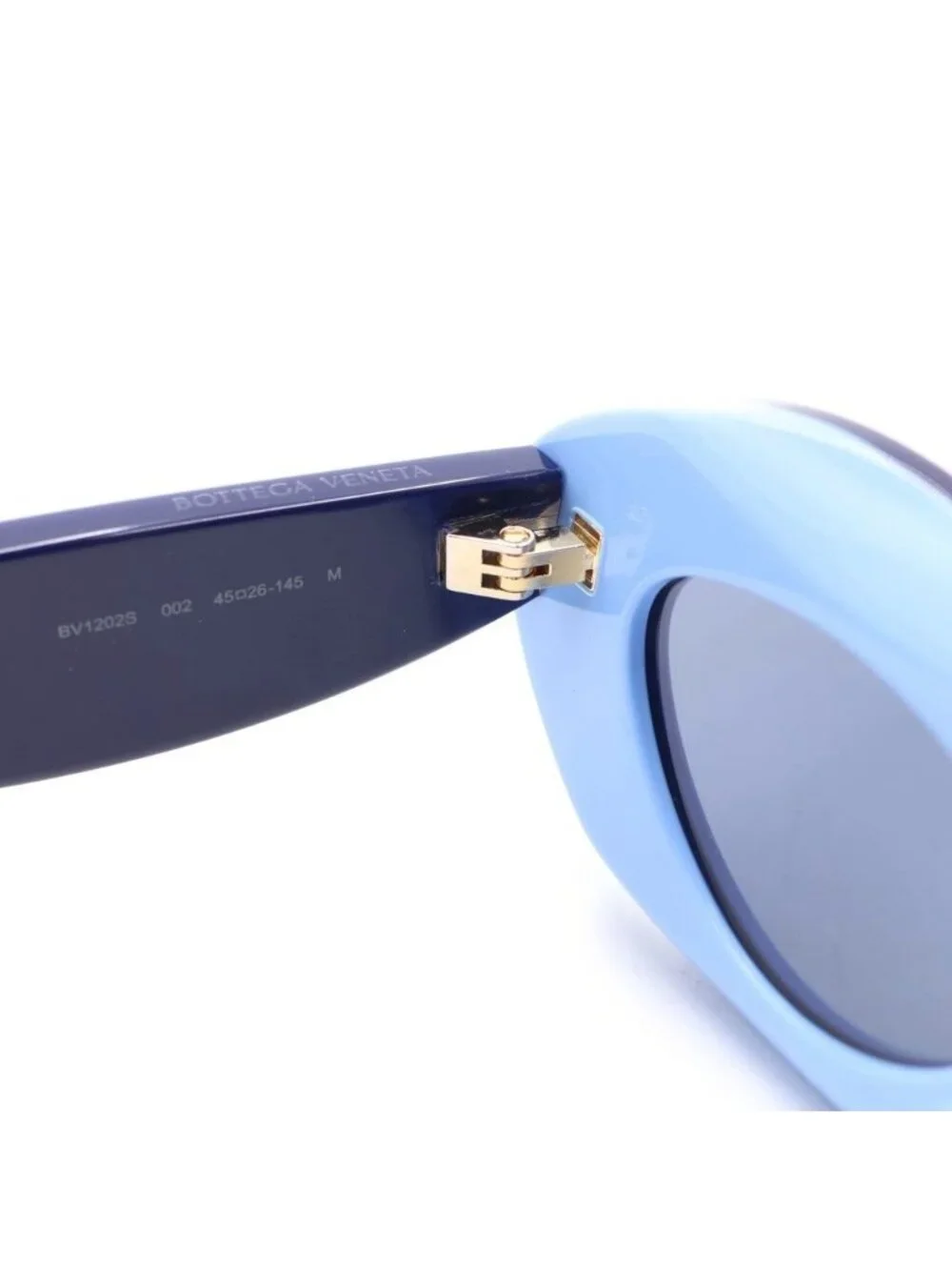 Bottega Veneta Bar NS Acete Sunglasses Eyewear Blue BV Eyewear